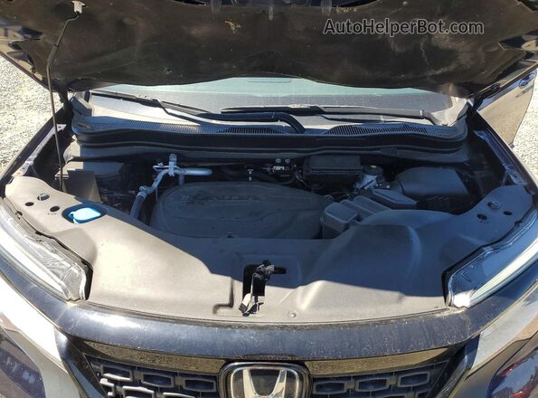 5FNYF8H09KB026976 2019 HONDA PASSPORT Синий Вид подкапотного пространства
