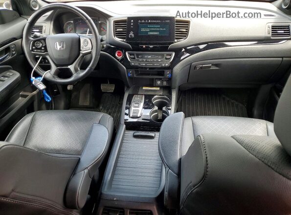 5FNYF8H0XMB024706 2021 HONDA PASSPORT Gray Widok deski rozdzielczej