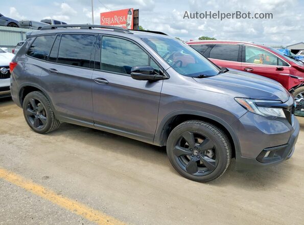 5FNYF8H0XMB024706 2021 HONDA PASSPORT Gray Przód prawy