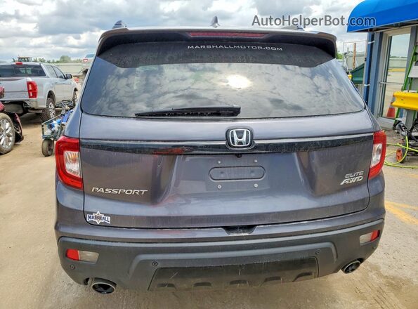 5FNYF8H0XMB024706 2021 HONDA PASSPORT Gray Widok z tyłu