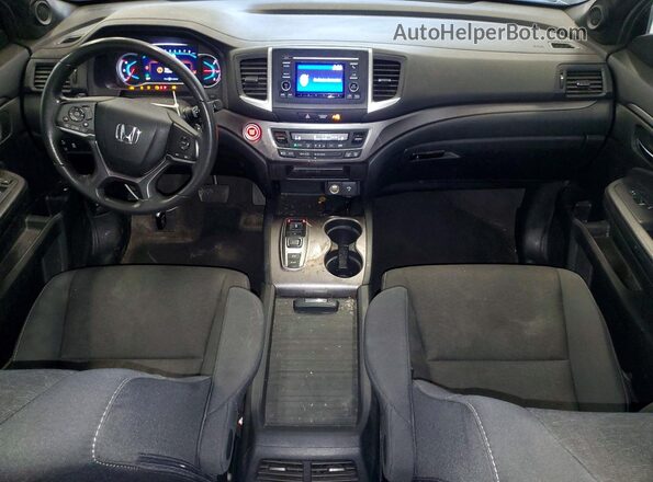 5FNYF8H23KB016333 2019 HONDA PASSPORT Red წინა პანელის ხედი