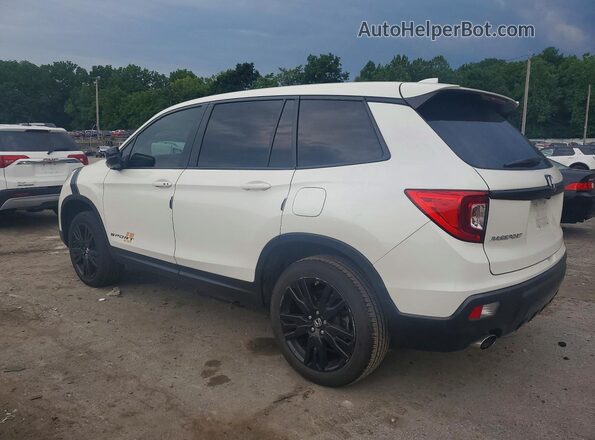5FNYF8H23KB017787 2019 HONDA PASSPORT White Հետևի ձախ