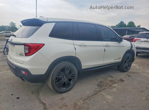 5FNYF8H23KB017787 2019 HONDA PASSPORT White Հետևի աջ