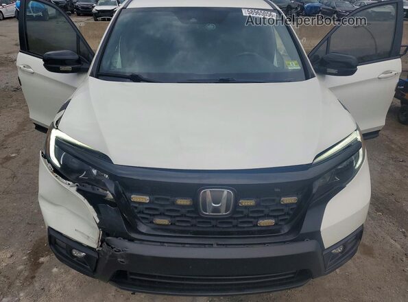5FNYF8H23KB017787 2019 HONDA PASSPORT White Շարժիչի բաժամունքի տեսք