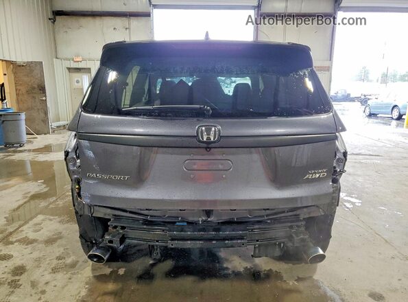 5FNYF8H23MB006498 2021 HONDA PASSPORT Gray Հետևի տեսք