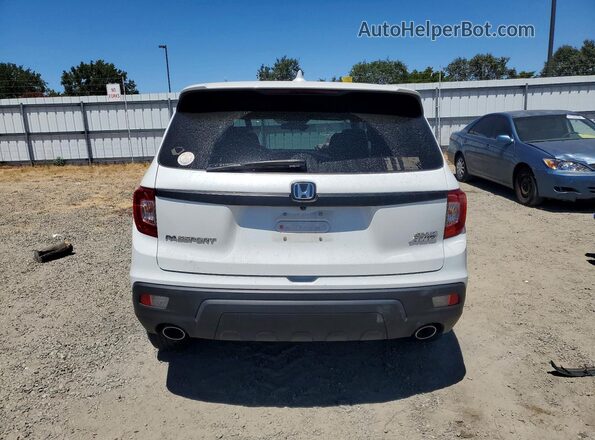5FNYF8H28MB016198 2021 HONDA PASSPORT White Vista trasera
