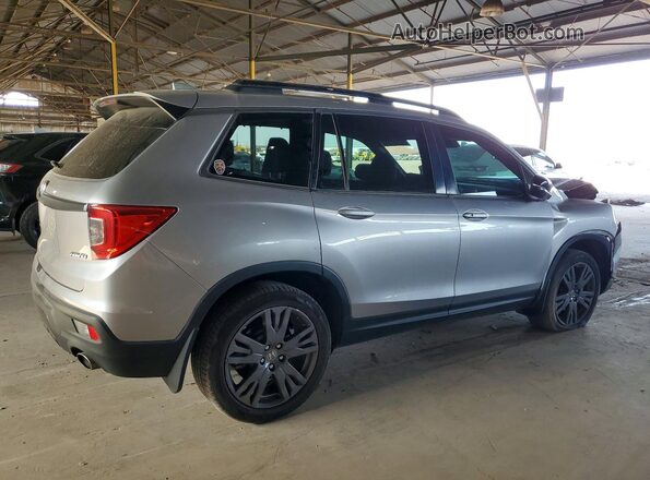 5FNYF8H50KB015635 2019 HONDA PASSPORT Silver Tył prawy