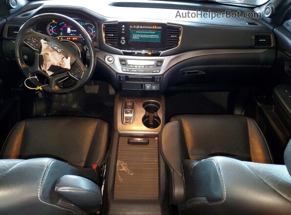 5FNYF8H50KB015635 2019 HONDA PASSPORT Silver Widok deski rozdzielczej
