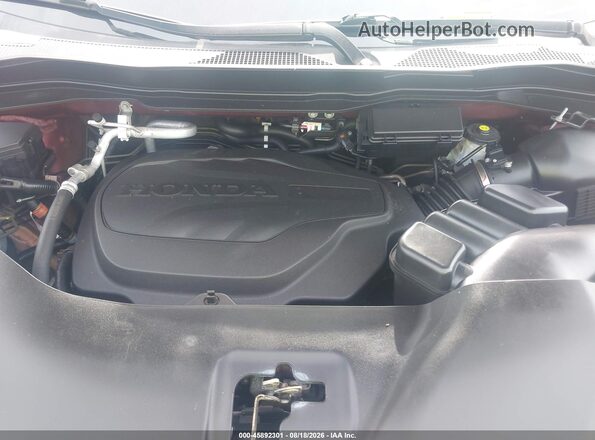 5FNYF8H50MB012589 2021 HONDA PASSPORT Burgundy უკანა ხედი