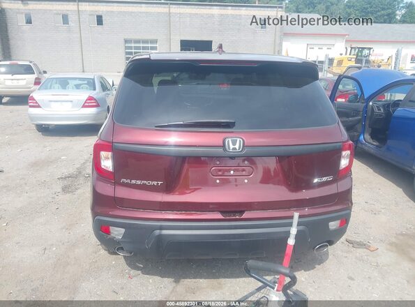 5FNYF8H50MB012589 2021 HONDA PASSPORT Burgundy 