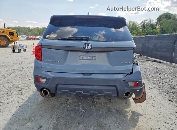 5FNYF8H50PB011673 2023 HONDA PASSPORT Gray უკანა ხედი