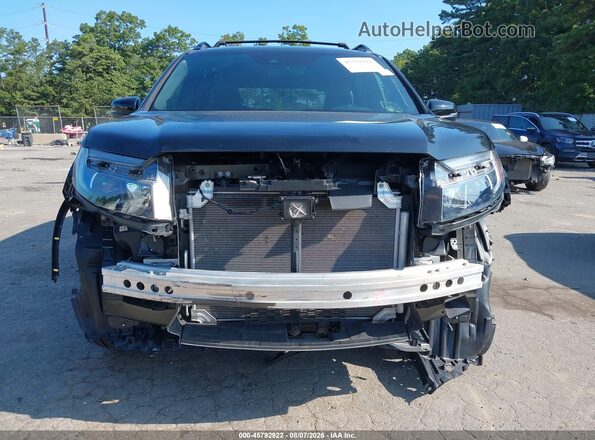5FNYF8H50PB031342 2023 HONDA PASSPORT EX-L AWD Black უკანა სალონის ხედი