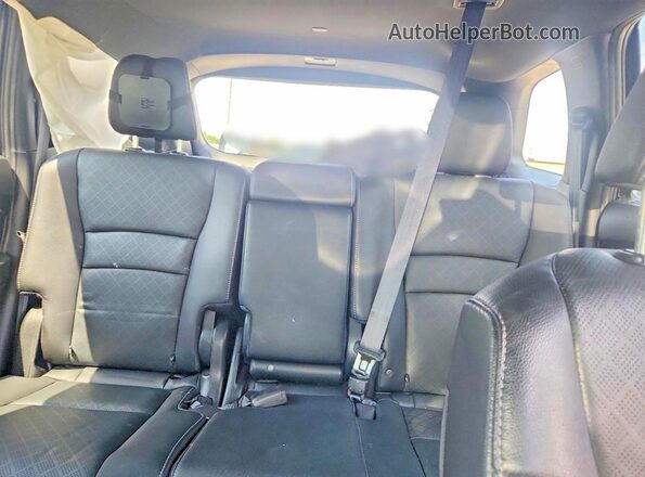 5FNYF8H51LB005472 2020 HONDA PASSPORT Black Vista de los asientos traseros