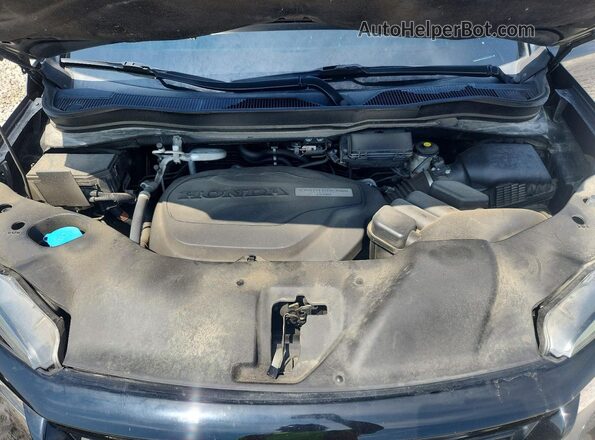 5FNYF8H51LB005472 2020 HONDA PASSPORT Black Vista del compartimento del motor