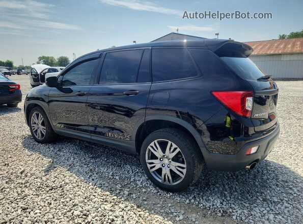 5FNYF8H51LB005472 2020 HONDA PASSPORT Black Trasero izquierdo