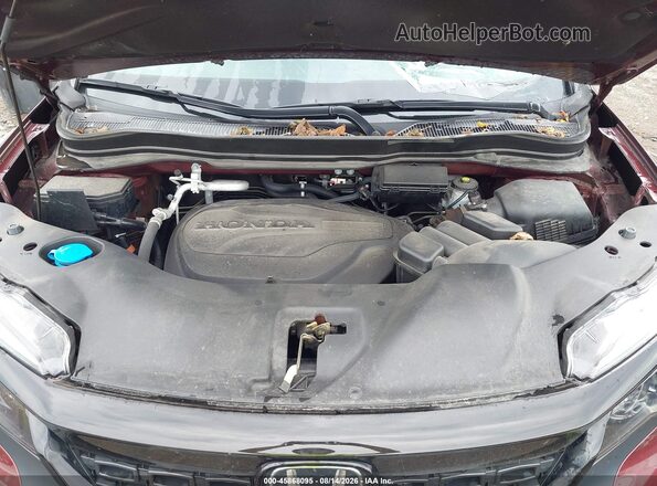 5FNYF8H51MB036786 2021 HONDA PASSPORT Maroon Rear view