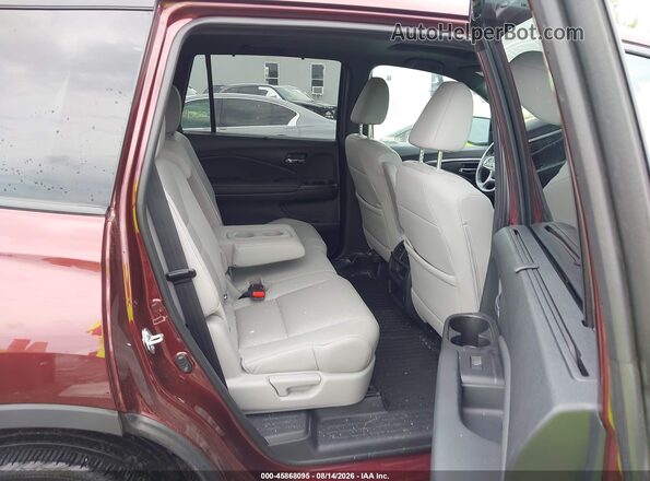 5FNYF8H51MB036786 2021 HONDA PASSPORT Maroon VIN sticker view