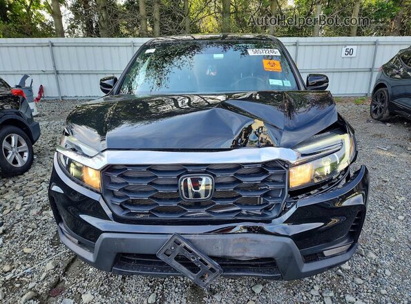 5FNYF8H51PB040759 2023 HONDA PASSPORT Black წინა ხედი