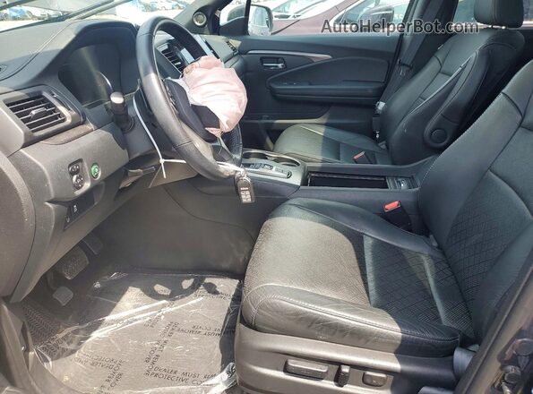 5FNYF8H52MB001142 2021 HONDA PASSPORT Gray Սալոնի դիմացի տեսք