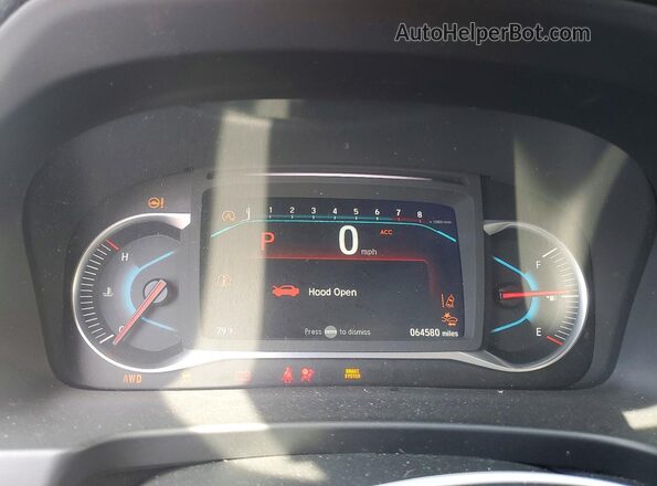 5FNYF8H52MB001142 2021 HONDA PASSPORT Gray Սարքավորումների վահանակի տեսք
