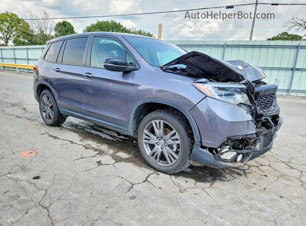 5FNYF8H52MB001142 2021 HONDA PASSPORT Gray Առջևի աջ