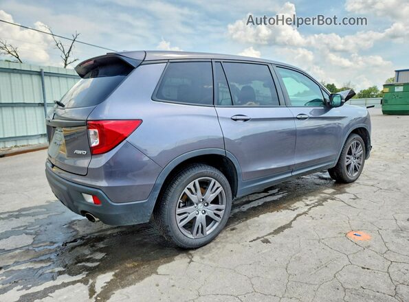 5FNYF8H52MB001142 2021 HONDA PASSPORT Gray Հետևի աջ
