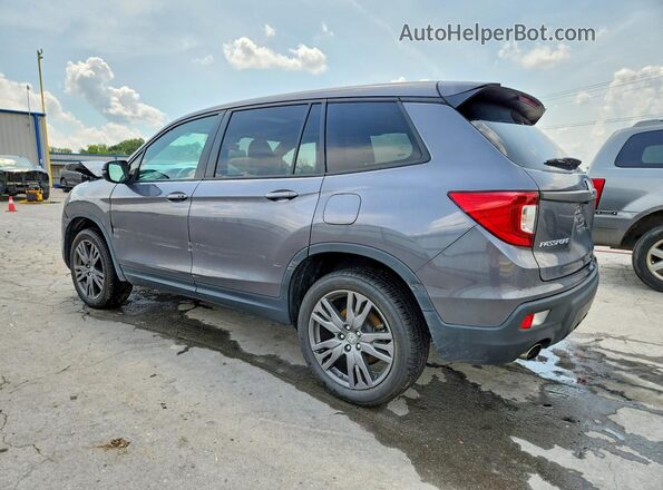 5FNYF8H52MB001142 2021 HONDA PASSPORT Gray Հետևի ձախ