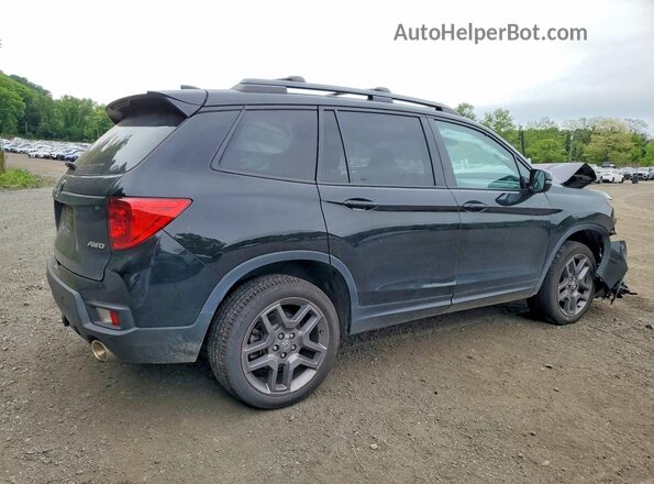 5FNYF8H53PB030492 2023 HONDA PASSPORT Black უკანა მარჯვენა