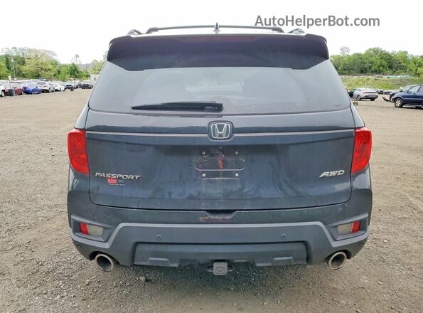 5FNYF8H53PB030492 2023 HONDA PASSPORT Black უკანა ხედი