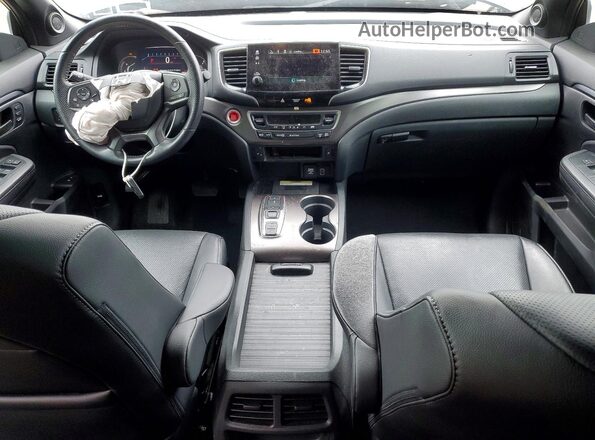 5FNYF8H53PB030492 2023 HONDA PASSPORT Black წინა პანელის ხედი