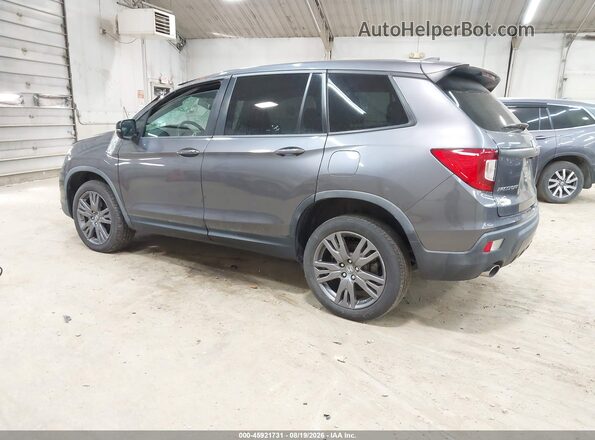 5FNYF8H54KB025763 2019 HONDA PASSPORT Gray Tył lewy