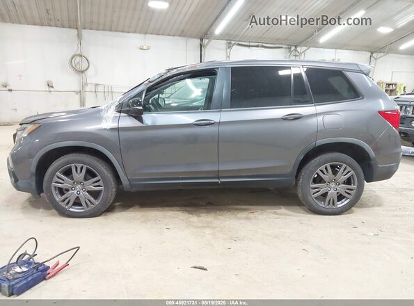 5FNYF8H54KB025763 2019 HONDA PASSPORT Gray Widok wnętrza 360 stopni