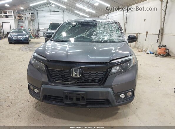 5FNYF8H54KB025763 2019 HONDA PASSPORT Gray Widok zestawu wskaźników
