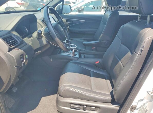 5FNYF8H54PB024152 2023 HONDA PASSPORT White წინა სალონის ხედი