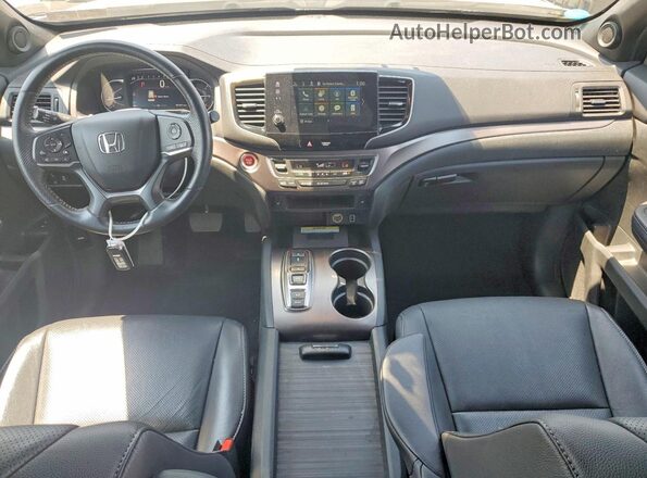 5FNYF8H54PB024152 2023 HONDA PASSPORT White წინა პანელის ხედი
