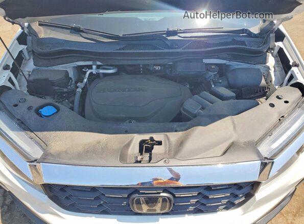 5FNYF8H54PB024152 2023 HONDA PASSPORT White ძრავის განყოფილების ხედი