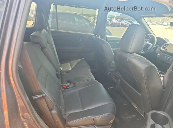 5FNYF8H55MB038394 2021 HONDA PASSPORT Gray Вид задніх сидінь