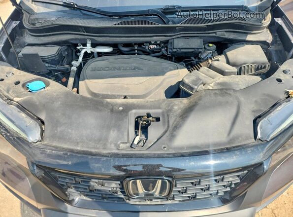 5FNYF8H55MB038394 2021 HONDA PASSPORT Gray Вид задньої частини салону