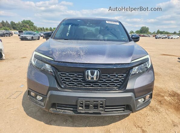 5FNYF8H55MB038394 2021 HONDA PASSPORT Gray Вид спереду
