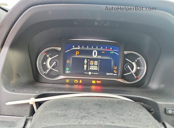 5FNYF8H55PB027867 2023 HONDA PASSPORT Серебряный Вид щитка приборов