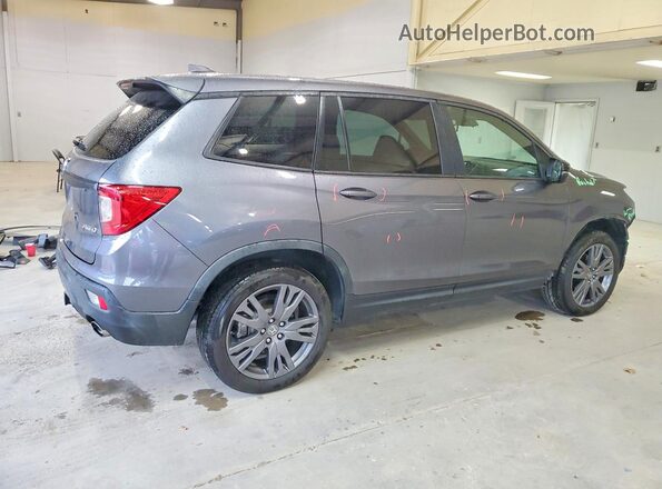 5FNYF8H56KB016322 2019 HONDA PASSPORT Угольный Задняя правая четверть