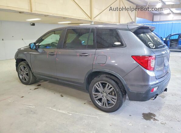 5FNYF8H56KB016322 2019 HONDA PASSPORT Угольный Задняя левая четверть