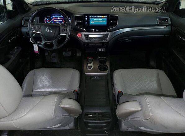 5FNYF8H56KB016322 2019 HONDA PASSPORT Угольный Вид панели приборов