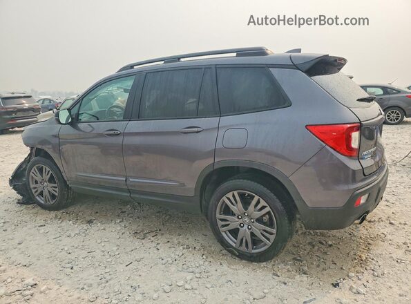 5FNYF8H56KB030494 2019 HONDA PASSPORT Blue უკანა მარცხენა
