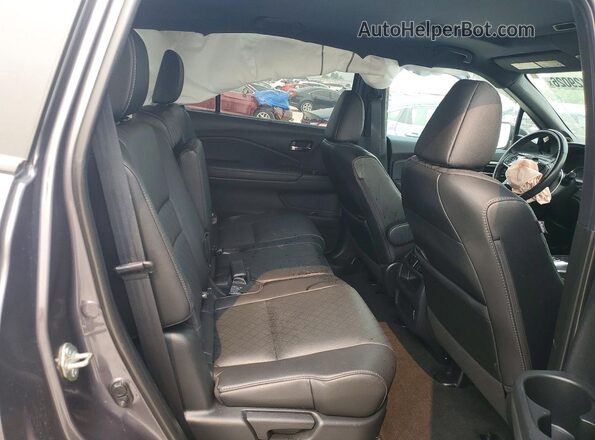 5FNYF8H56KB030494 2019 HONDA PASSPORT Blue უკანა სალონის ხედი
