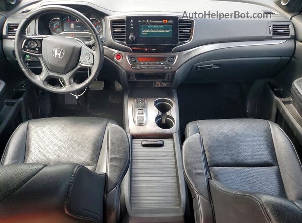 5FNYF8H56MB035181 2021 HONDA PASSPORT White Вид панелі приладів