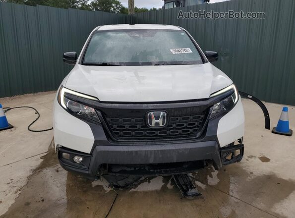 5FNYF8H56MB035181 2021 HONDA PASSPORT White Панорамний вид салону 360°