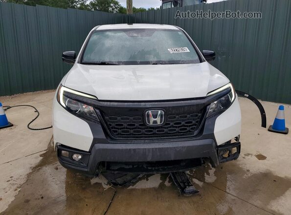 5FNYF8H56MB035181 2021 HONDA PASSPORT White Вид спереду