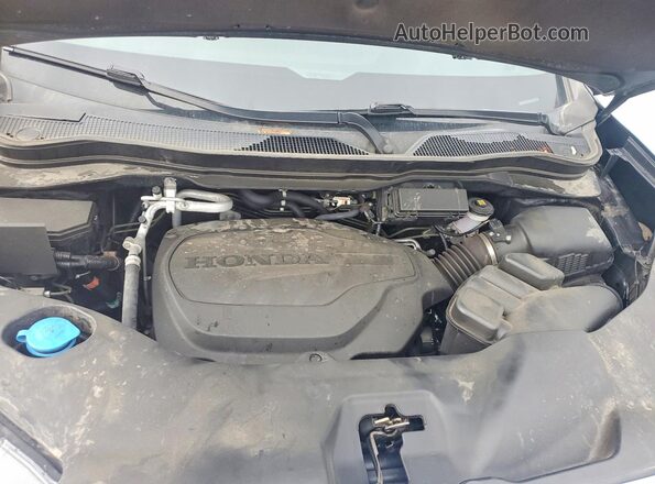 5FNYF8H56PB039946 2023 HONDA PASSPORT Black Widok komory silnika