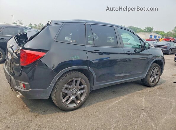 5FNYF8H56PB039946 2023 HONDA PASSPORT Black Tył prawy